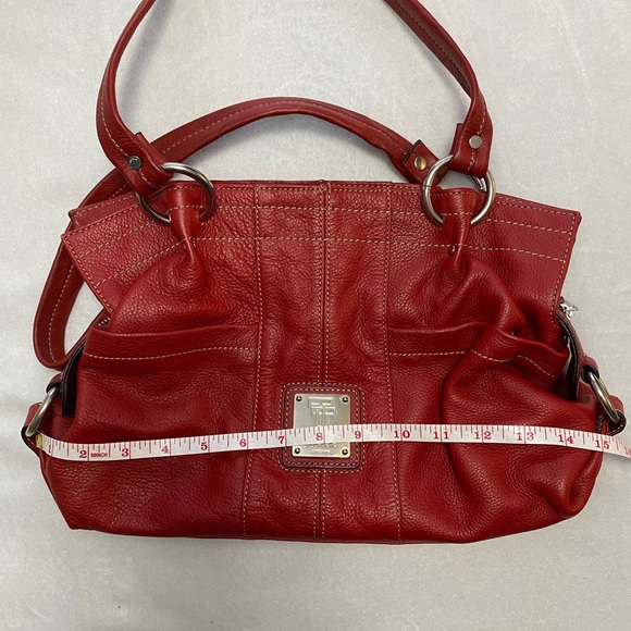 EUC Tignanello Red Leather bag - Picture 12 of 15